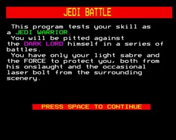 Jedi Battle (19xx)(-)[A.JEDI] screen shot title